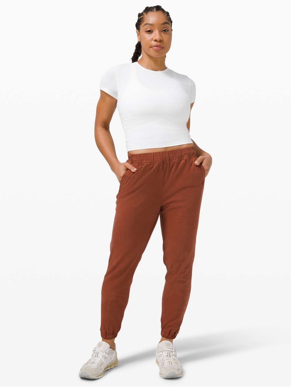 Lululemon Adapted State Training Jogger in Dark Terracotta
